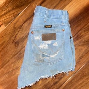 Wrangler cut offs